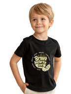 CIASARA Boys Graphic T-Shirt | Brave Hearts Club™ Kids T-Shirt