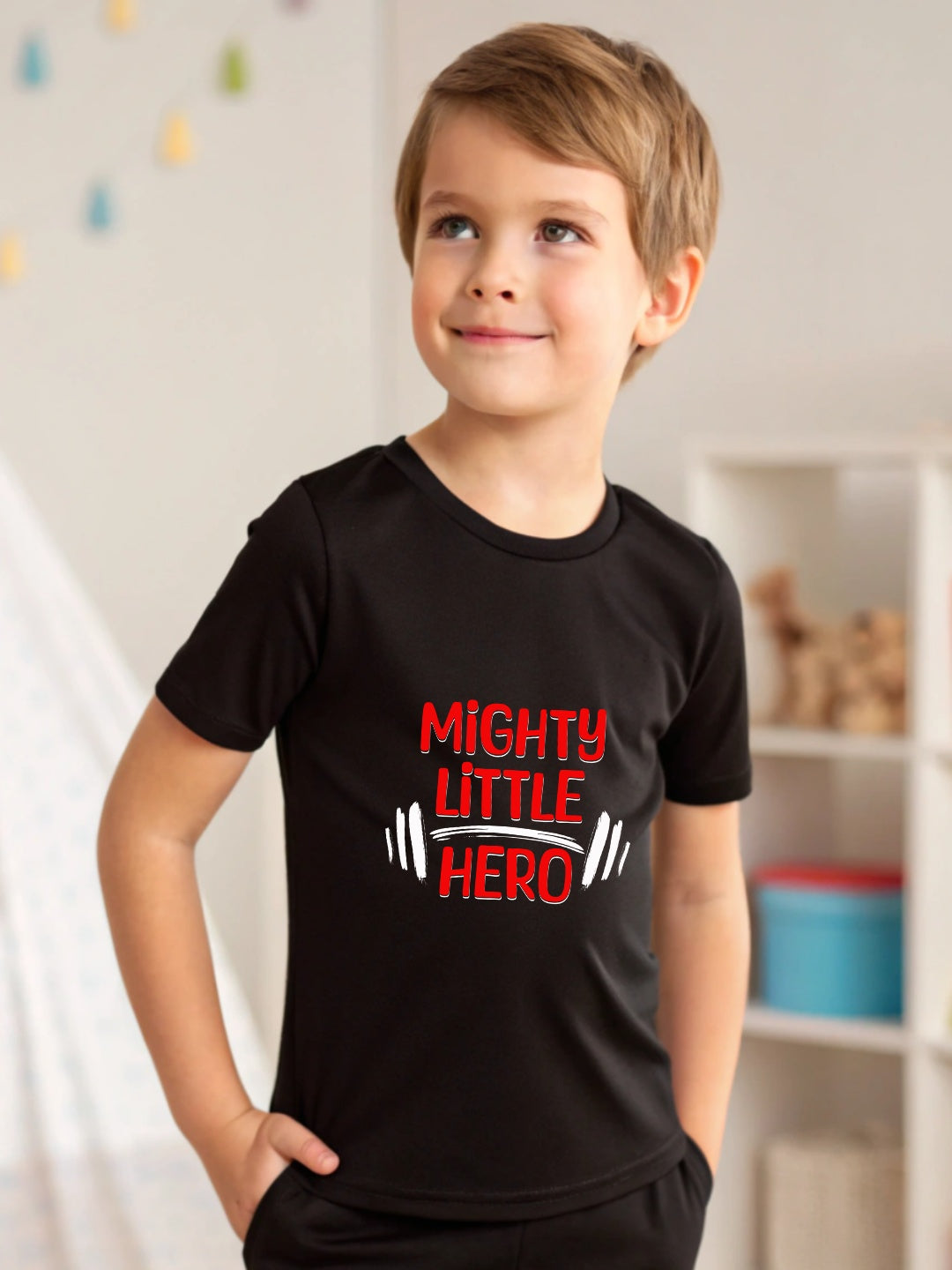 CIASARA Boys Graphic T-Shirt | Mighty Little Hero™ Kids T-Shirt