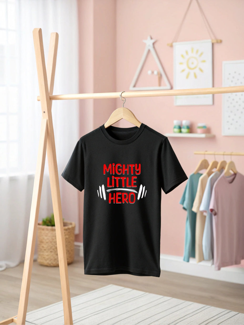 CIASARA Boys Graphic T-Shirt | Mighty Little Hero™ Kids T-Shirt