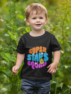 CIASARA funny cartoon t-shirt for boys with colorful Super Sharks Squad graphic design