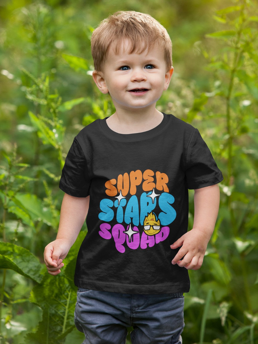 CIASARA funny cartoon t-shirt for boys with colorful Super Sharks Squad graphic design