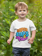 CIASARA funny cartoon t-shirt for boys with colorful super slaps squad graphic design